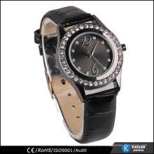 Diamante en bisel reloj de pulsera 2015